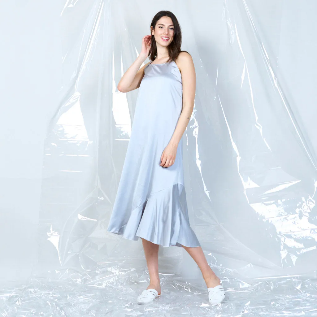 Silky spaghetti strap dress wholesale