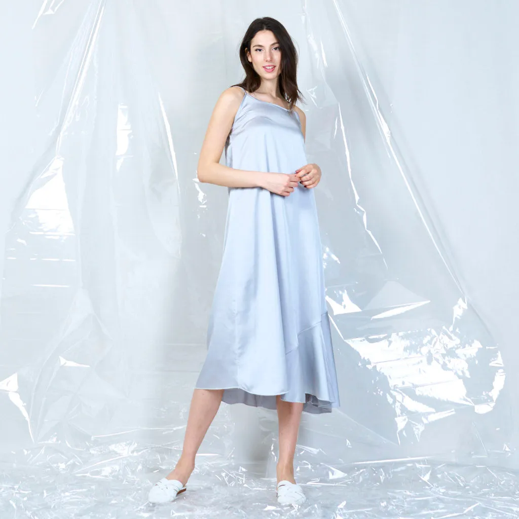 Silky spaghetti strap dress wholesale