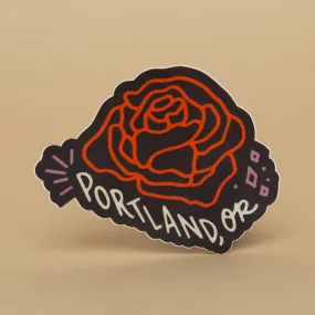 Sticker | Portland Rose
