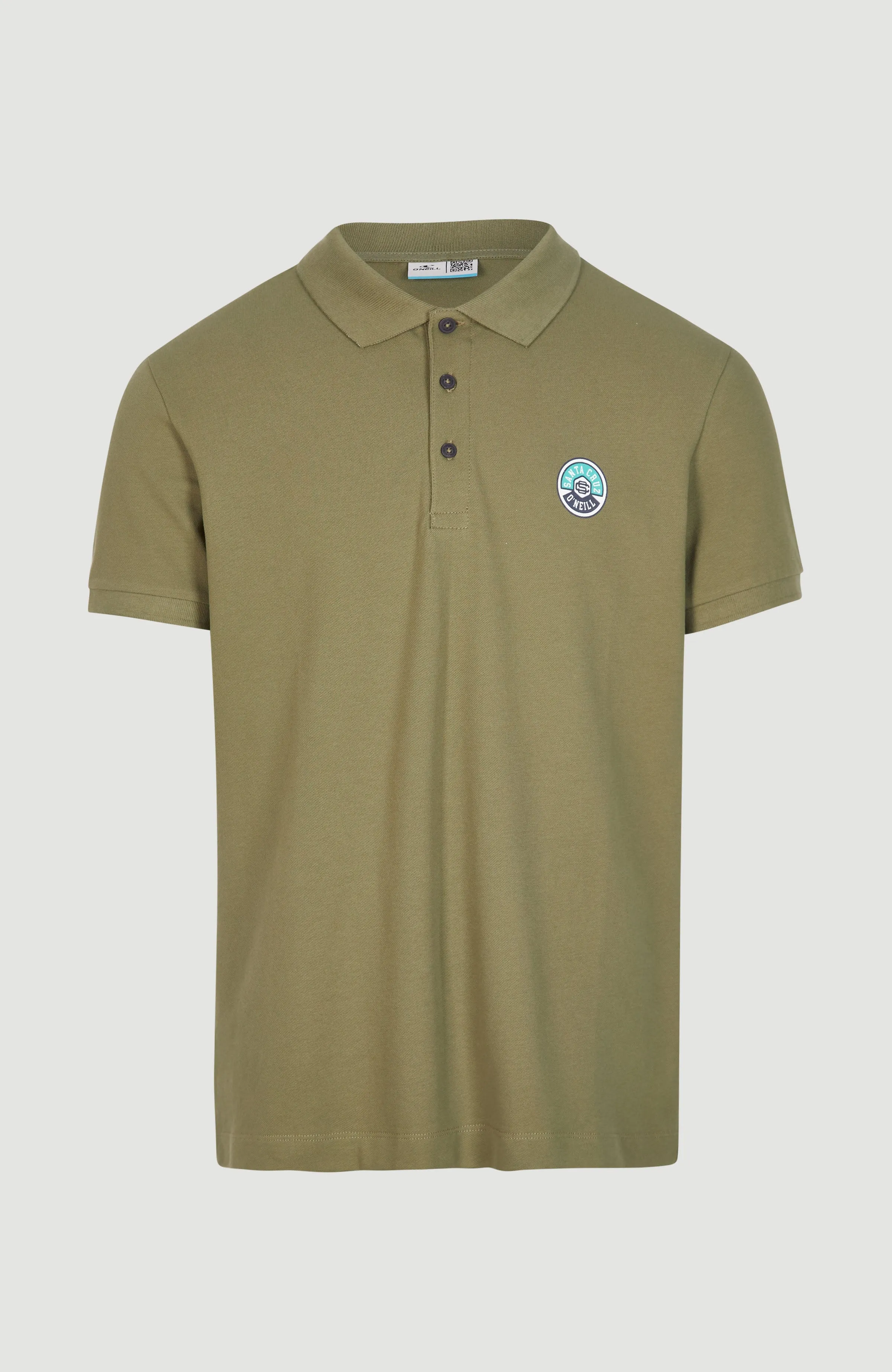 Surf State Polo Shirt | Deep Lichen Green