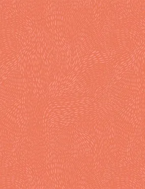 Tangerine Dash Flow Basic - Dear Stella - Quilting Cotton - 1/2 metre