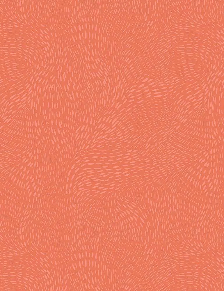 Tangerine Dash Flow Basic - Dear Stella - Quilting Cotton - 1/2 metre