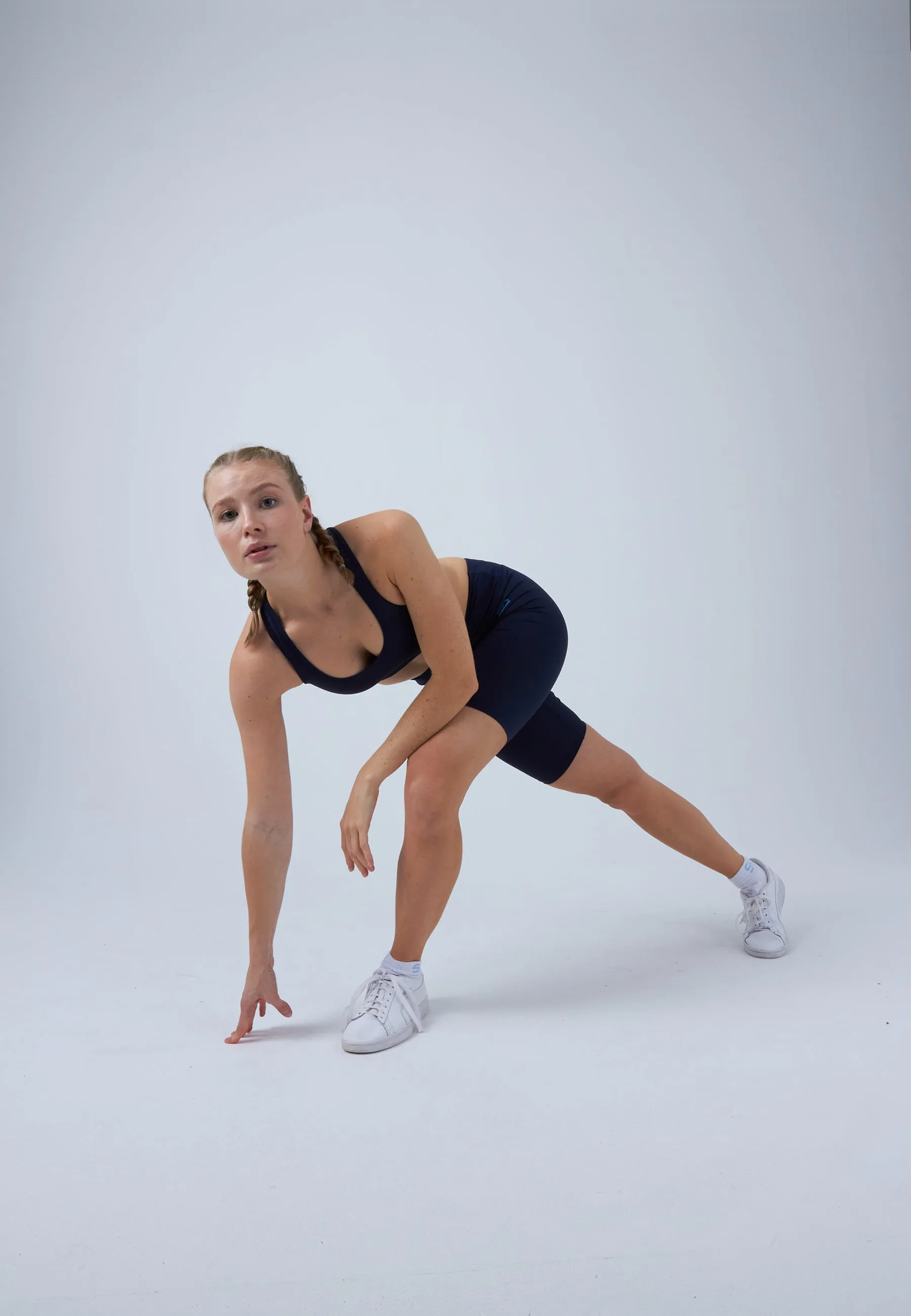 Tennis Short Tights / Cycling Shorts, navy blue
