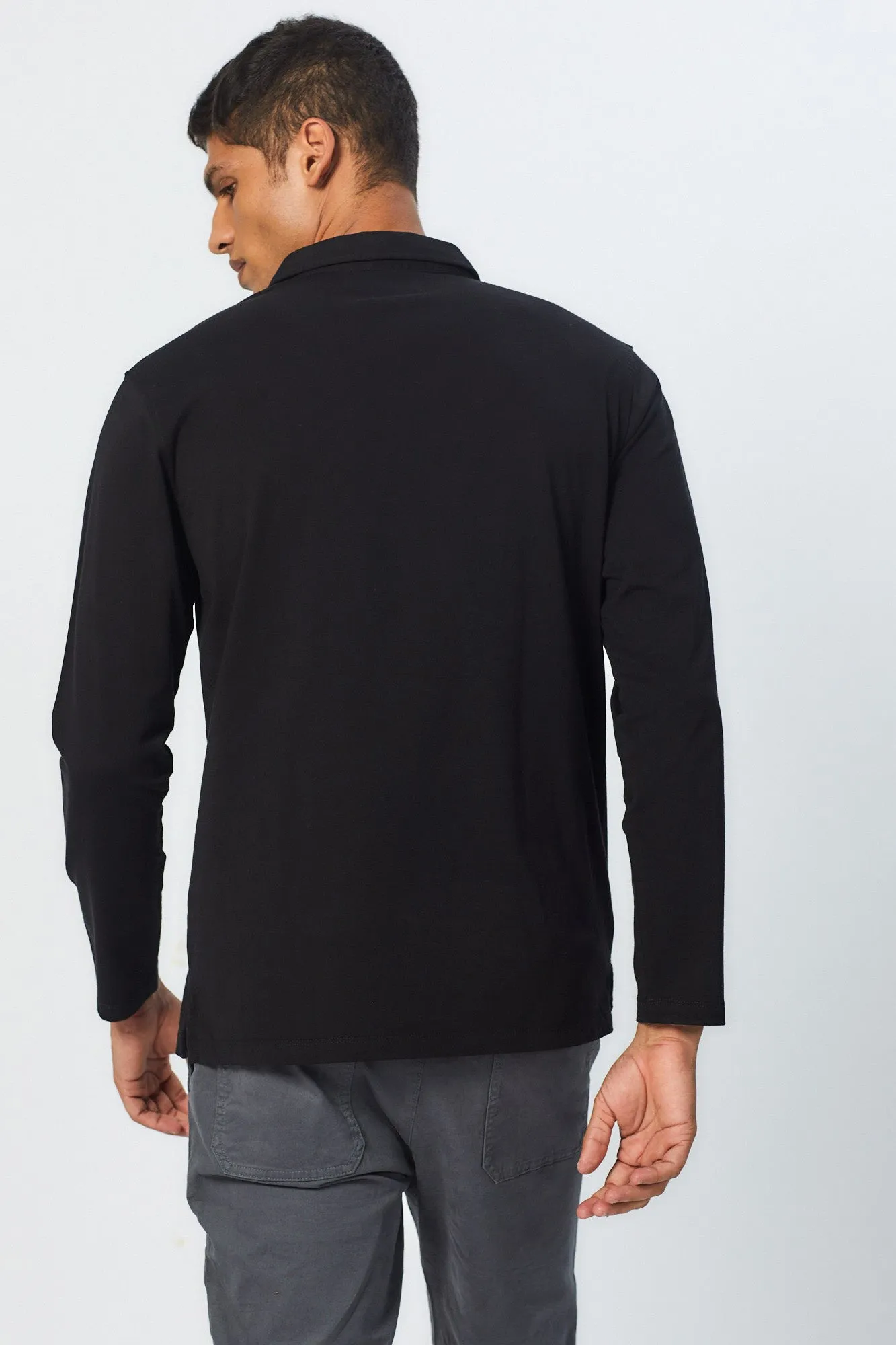 The Pima Polo | Long Sleeve