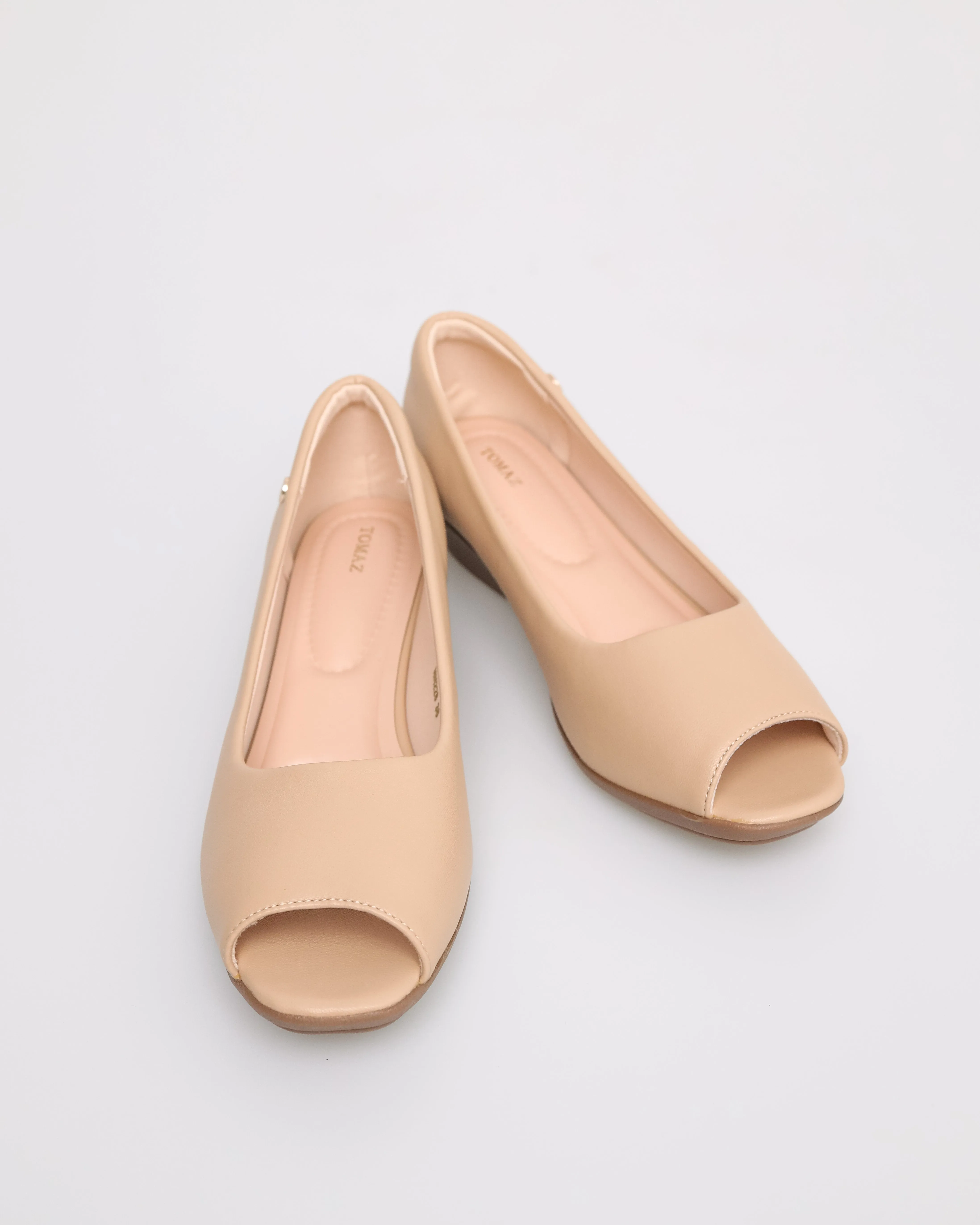 Tomaz NN228 Ladies Wedges Low Heels (Beige)