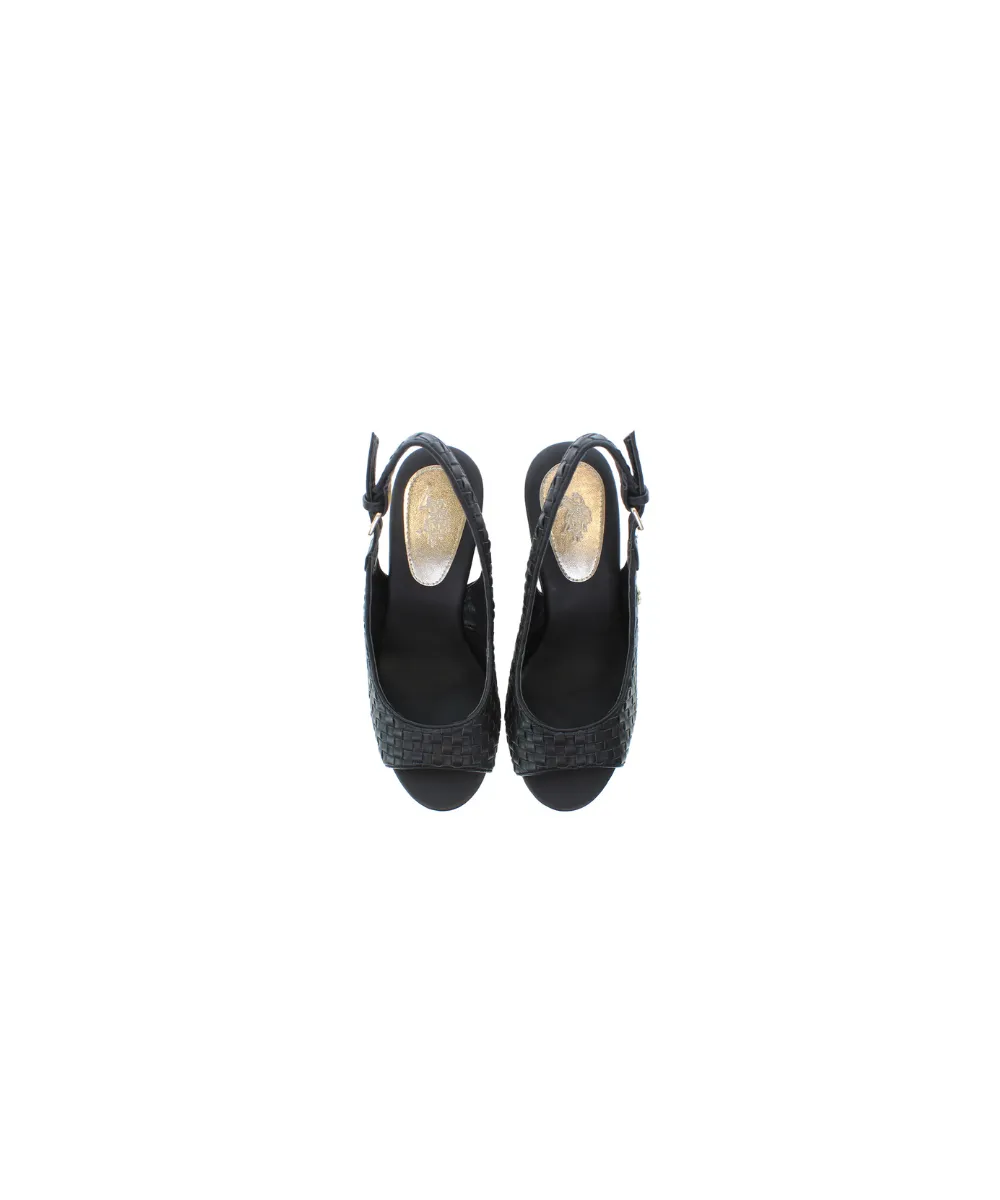 US POLO WOMENS OPENTOE WEDGE