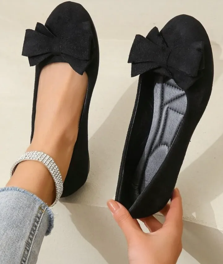 WILMA | Elegant Casual Bow Detail Flats for Women