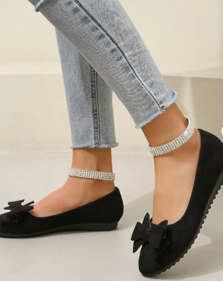 WILMA | Elegant Casual Bow Detail Flats for Women