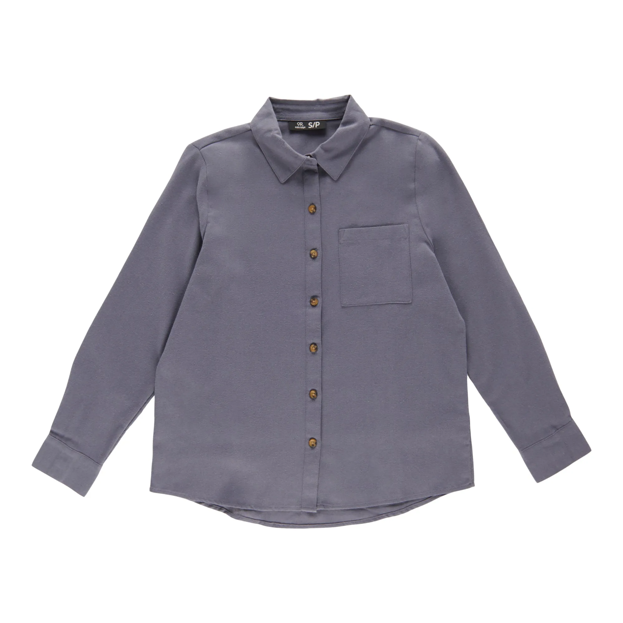 Women's Collared Flannel Shirt