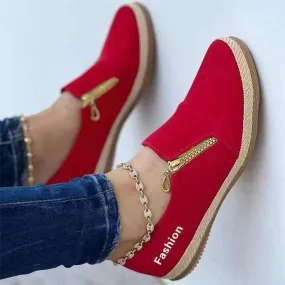 Women'S Round Toe Flat Casual Shoes 72687073C