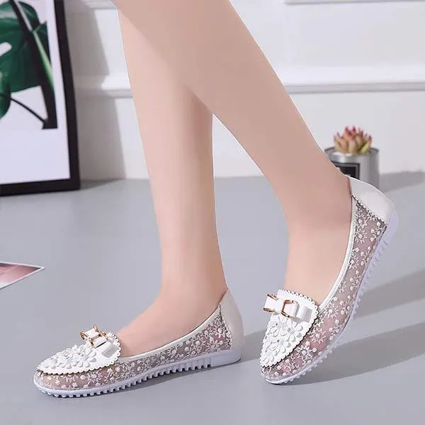 Women's Soft Sole Non-Slip Flats 91542975C