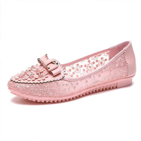 Women's Soft Sole Non-Slip Flats 91542975C
