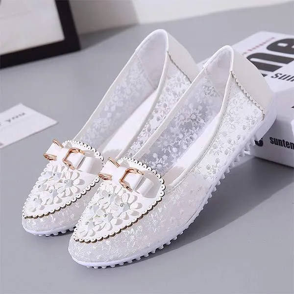 Women's Soft Sole Non-Slip Flats 91542975C