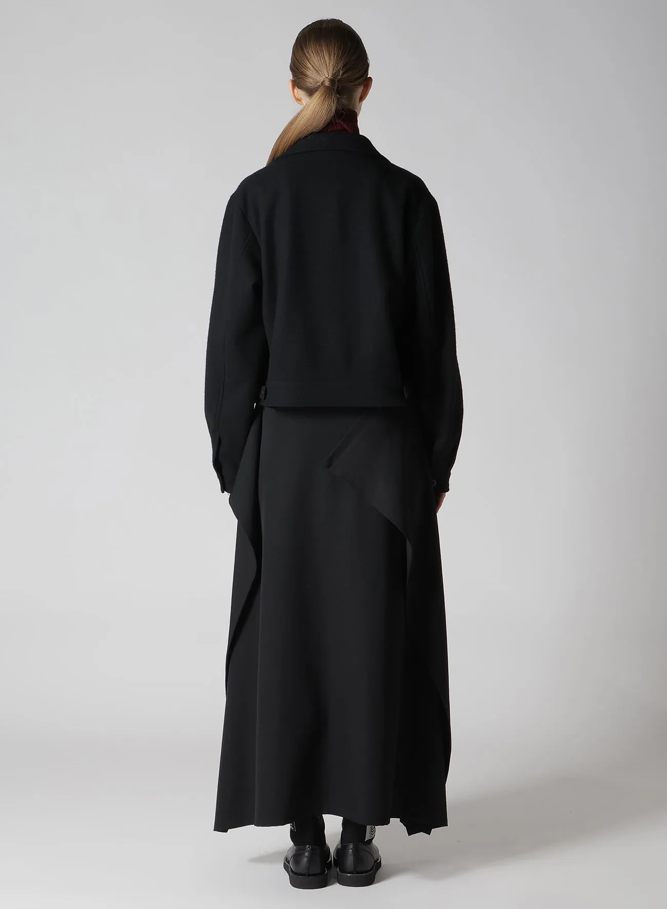 WOOL SINGLE MOSSER BLOUSON