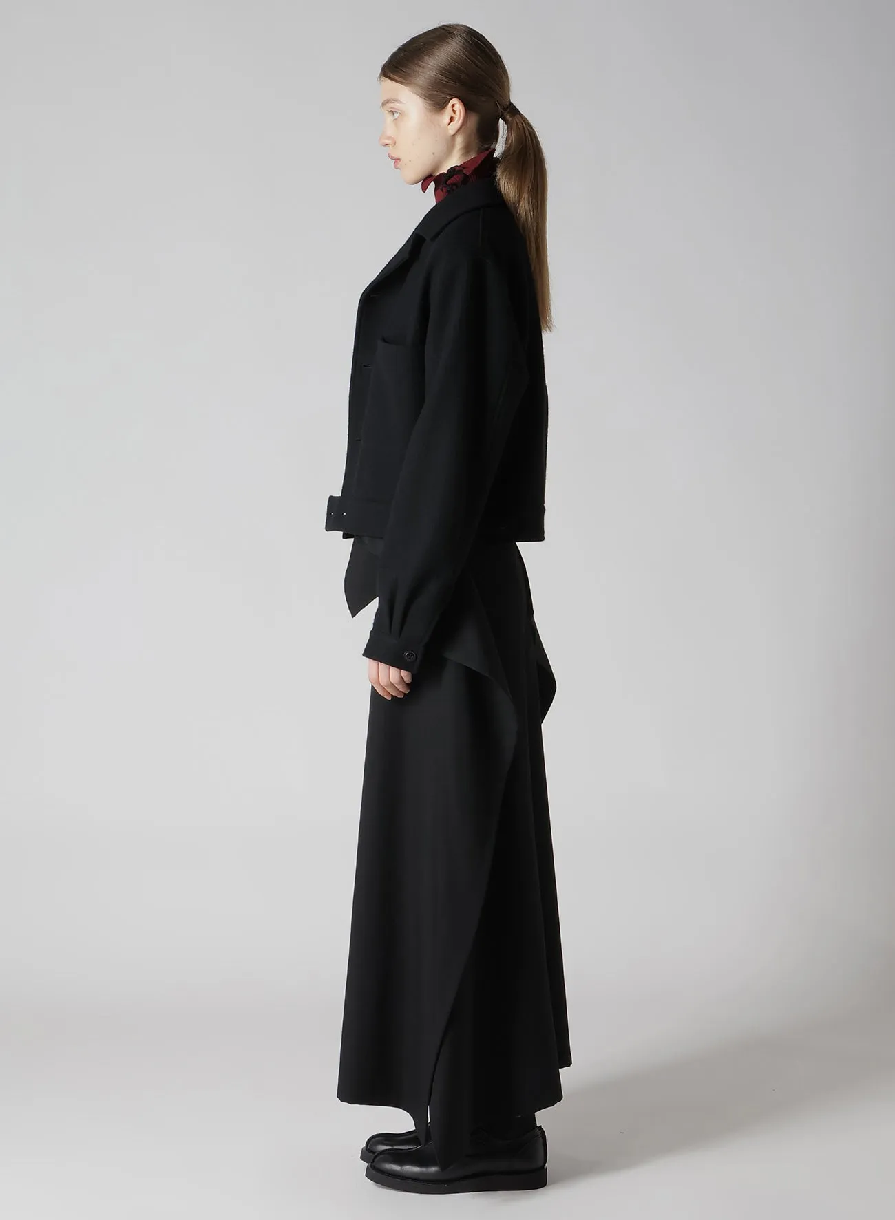 WOOL SINGLE MOSSER BLOUSON