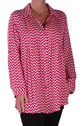 Zig Zag Striped Blouse