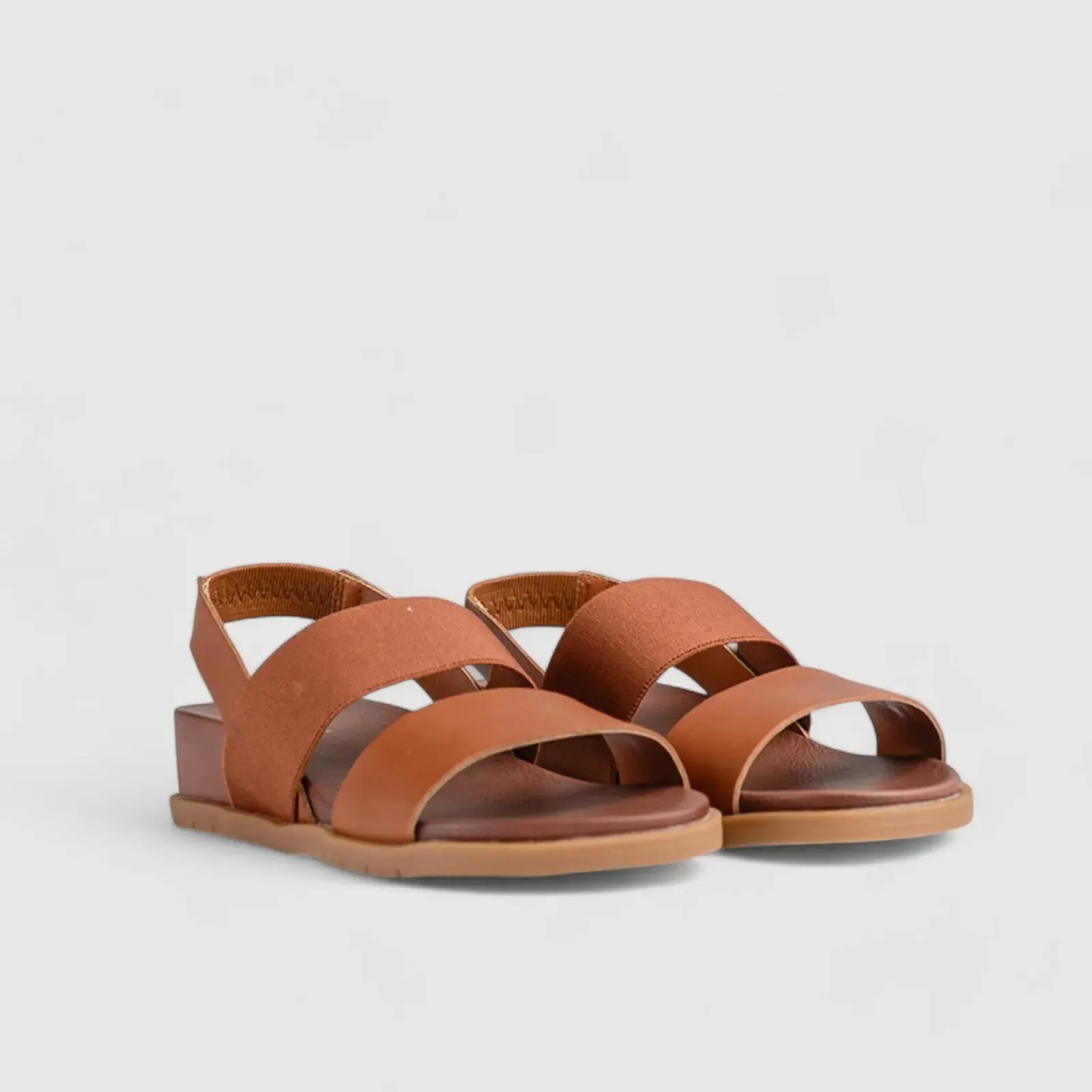 Zura Strap Comfort Sandal Tan 01373